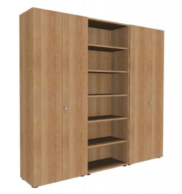 Schrankreihe Master K1 Nussbaum