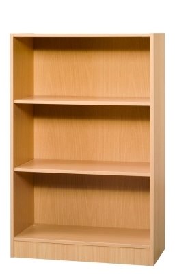 Büroregal Multi 3 Ordnerhöhen 80 cm breit Buche