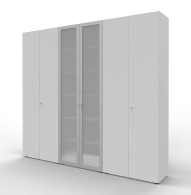 Schrankreihe Master K5 Weiss