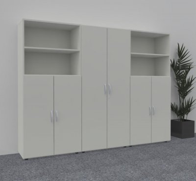 Büro Schrankwand 3119 Mega