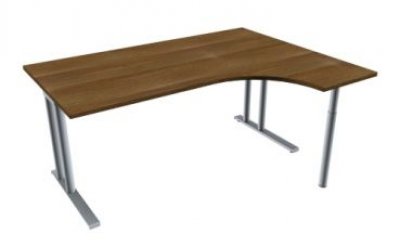 EDV-Schreibtisch TEN 160 cm, rechts Maße