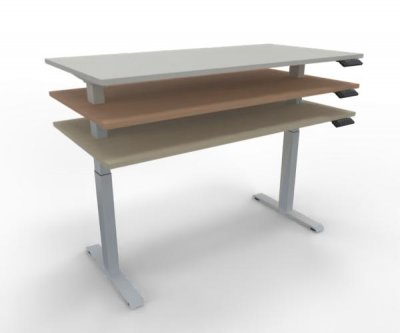 Elektrisch höhenverstellbarer Schreibtisch GE16 160x80 cm