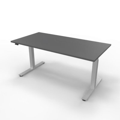 Elektrisch höhenverstellbarer Schreibtisch VXM 160 cm grafit