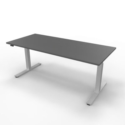 Schreibtisch VXM 160 cm elektrisch höhenverstellbar grafit