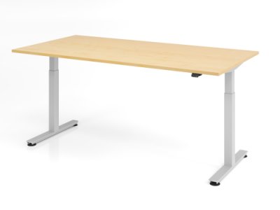 Schreibtisch VXM 200x100 cm elektrisch höhenverstellbar Ahorn