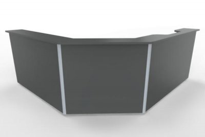 Empfangstheke Solid 260x240 cm Grafit