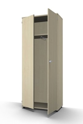 Garderobenschrank TEN 80 cm breit Ahorn