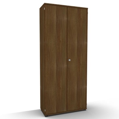 Garderobenschrank TEN 6 OH 100 cm breit Nussbaum