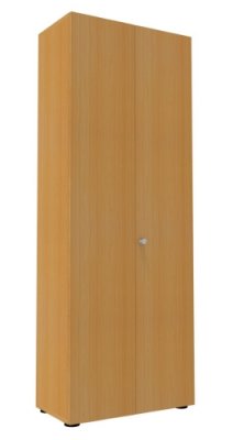 Garderobenschrank Master 6 Ordnerhöhen Buche
