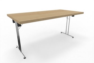 Klapptisch 160 x 80 cm Dekor Ahorn