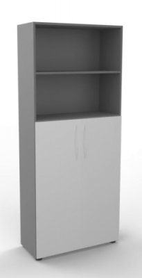 Kombischrank Basis Grafit-Silber