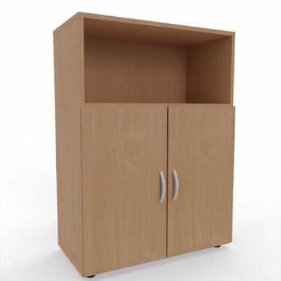 Kombischrank Mega 80x42x110,4 cm Buche