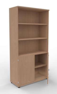 Kombischrank TEN 5 OH 100 cm breit Buche