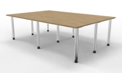 Konferenztisch 240 x 160 cm rechteckig Asteiche