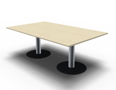 Konferenztisch TEN 200x120cm Ahorn