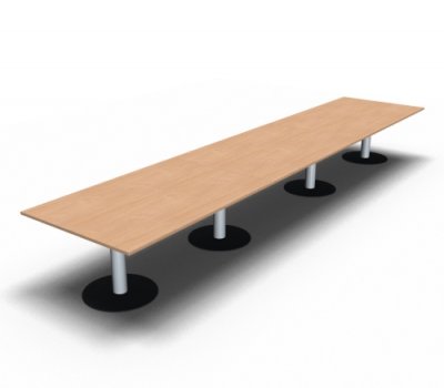 Konferenztisch TEN 540 cm Buche