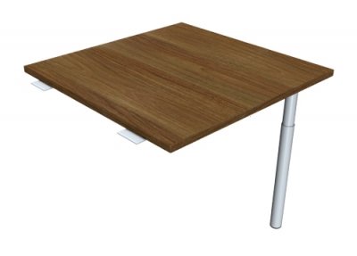 Verkettungsplatte TEN Volleck 90 Grad nussbaum
