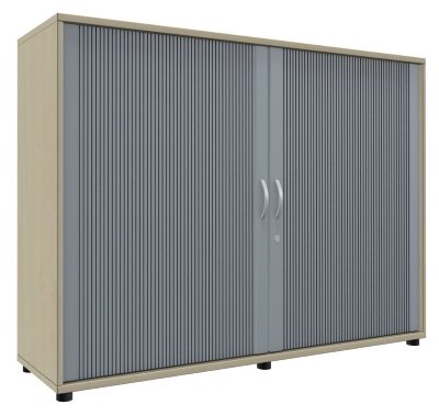 Querrollladenschrank TEN 3 OH 160 cm breit Ahorn