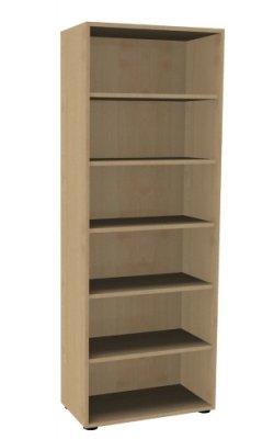 Aktenregal Master 8 Ordnerhöhen 80 cm breit Ahorn