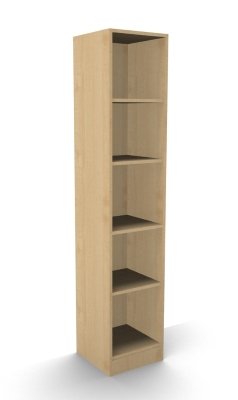 Regal Klassik 5 OH 40 cm breit Ahorn