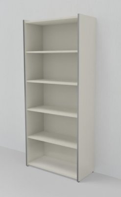 Regal KM 5 Ordnerhöhen Weiss
