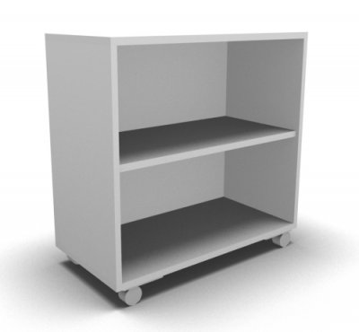 Regal Master mobil 2 OH fahrbar Weiss
