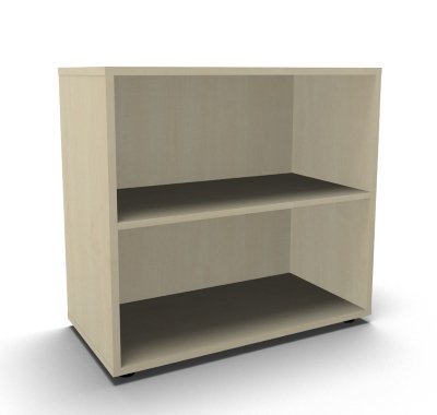 Aktenregal Mega 2OH 80 cm breit Ahorn