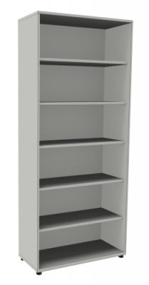 Regal TEN 6 OH, 100 cm breit weiß