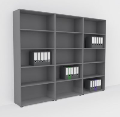 Regalwand Basis K3 Grafit
