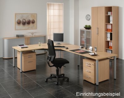 Rollcontainer Mega mit Schubladen Einrichtungsbeispiel