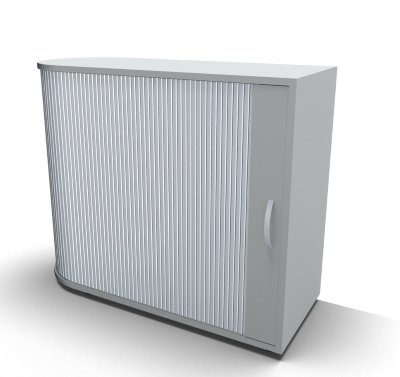 Rollladenschrank Mega linke Seite anstellbar Lichtgrau