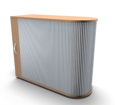 Rollladenschrank Mega 100 cm rechte Seite anstellbar Buche