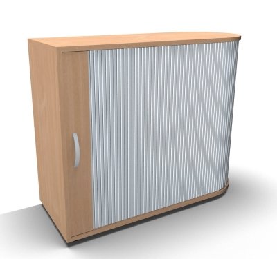Rollladenschrank Mega 100 cm rechte Seite anstellbar Buche