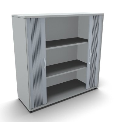 Querrollladenschrank Mega 3 OH 120 cm Lichtgrau
