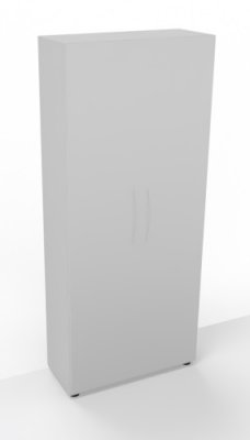 Aktenschrank Basis 5 Ordnerhöhen Lichtgrau