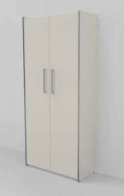 Schrank KM 5 Ordnerhöhen Weiss