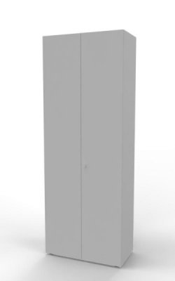 Aktenschrank Master 6 OH 80 cm breit Lichtgrau