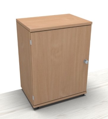Aktenschrank TEN 2 Ordnerhöhen 60 cm Schloss rechts Buche