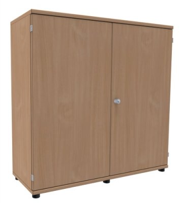 Aktenschrank TEN 3 Ordnerhöhen, 120 cm breit Buche