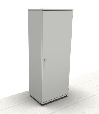 Aktenschrank TEN 4 Ordnerhöhen 60 cm Schloss links Weiss
