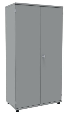 Aktenschrank TEN 4 Ordnerhöhen, 80 cm breit lichtgrau