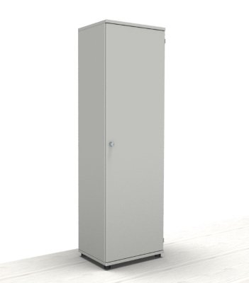 Aktenschrank TEN 5 Ordnerhöhen 60 cm Schloss links Weiss