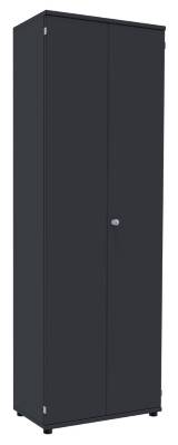 Aktenschrank TEN 6 Ordnerhöhen, 80 cm breit onyxgrau