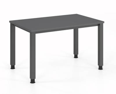 Schreibtisch Quedlinburg 120x80 cm Grafit-Grafit