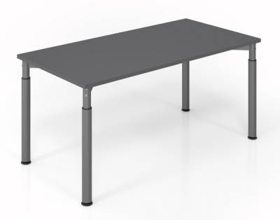 Schreibtisch Yach 160x80 cm Grafit-Grafit