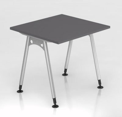 Schreibtisch Aalen 80x80 cm Grafit