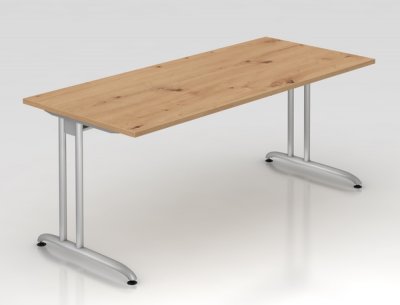 Schreibtisch Berlin 180 cm Asteiche