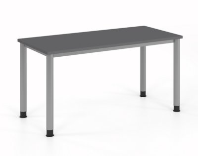 Beistelltisch 140 cm H14 Grafit-Silber