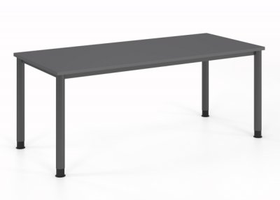 Schreibtisch Hamburg 180x80cm Grafit-Grafit