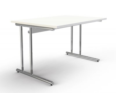 Schreibtisch Artline 20cm Weiss
